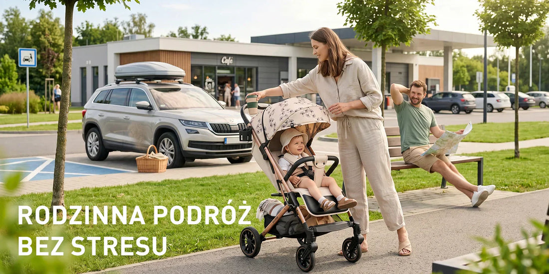 Pierwsza podróż z niemowlakiem autem - jak zaplanować trasę bez stresu?