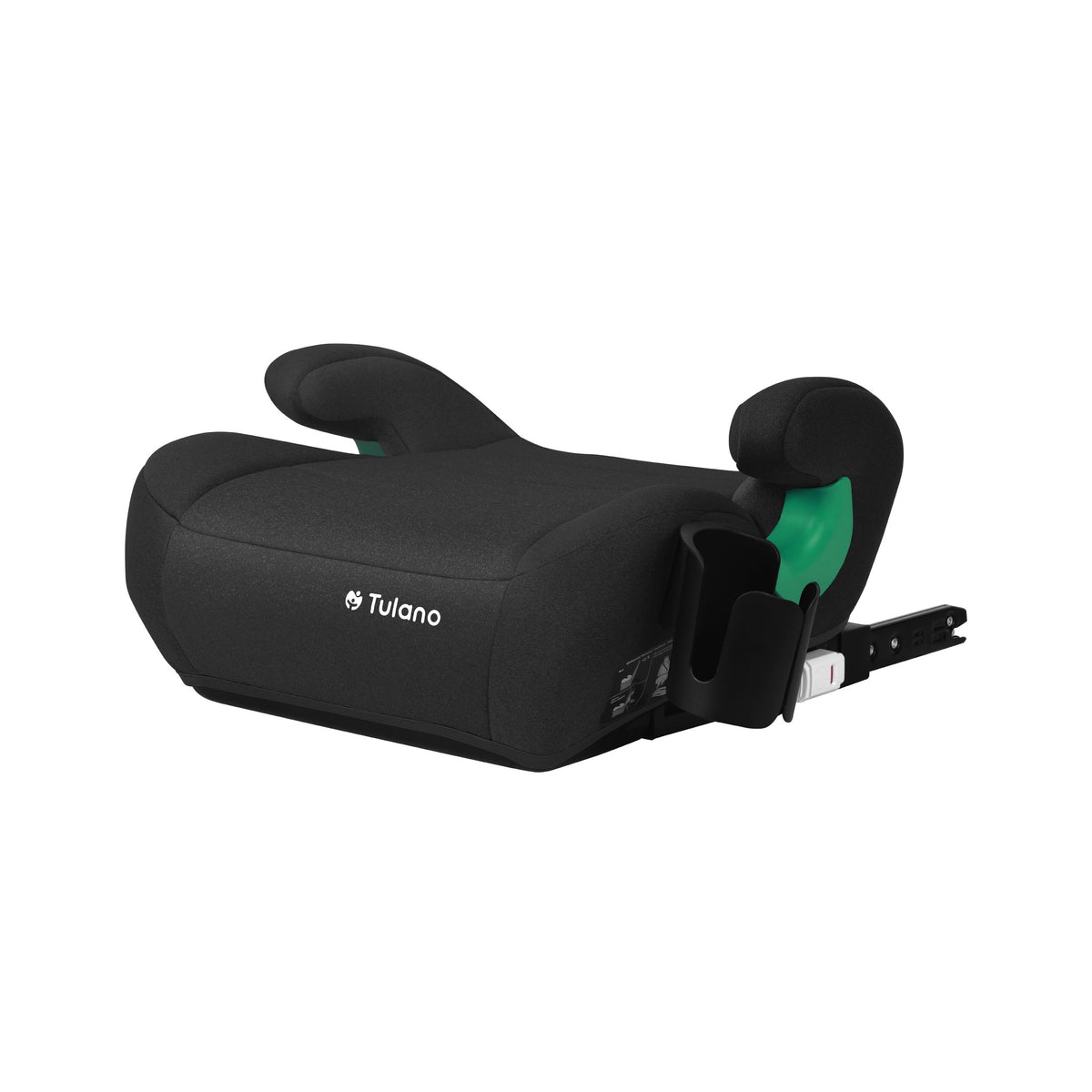 Fotelik samochodowy podstawka Tulano Cabby 35 Black ISOFIX 125-150cm I-Size