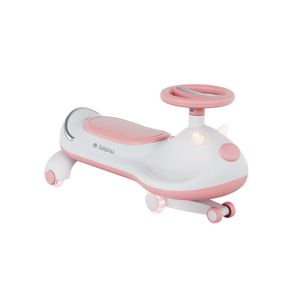 Jeździk dla dzieci grawitacyjny LED Tulano Focus 45 Pink