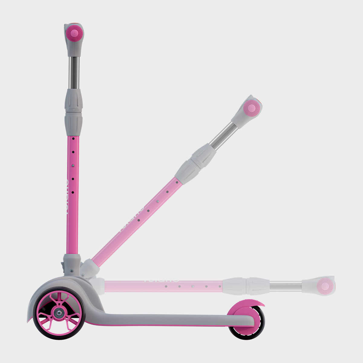 Hulajnoga balansowa dla dzieci LED Rookie 15 Pink