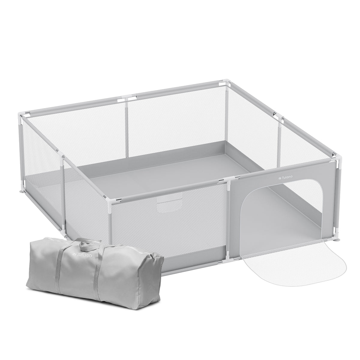 Kojec dziecięcy Tulano Cozy 28 Grey - 200 cm