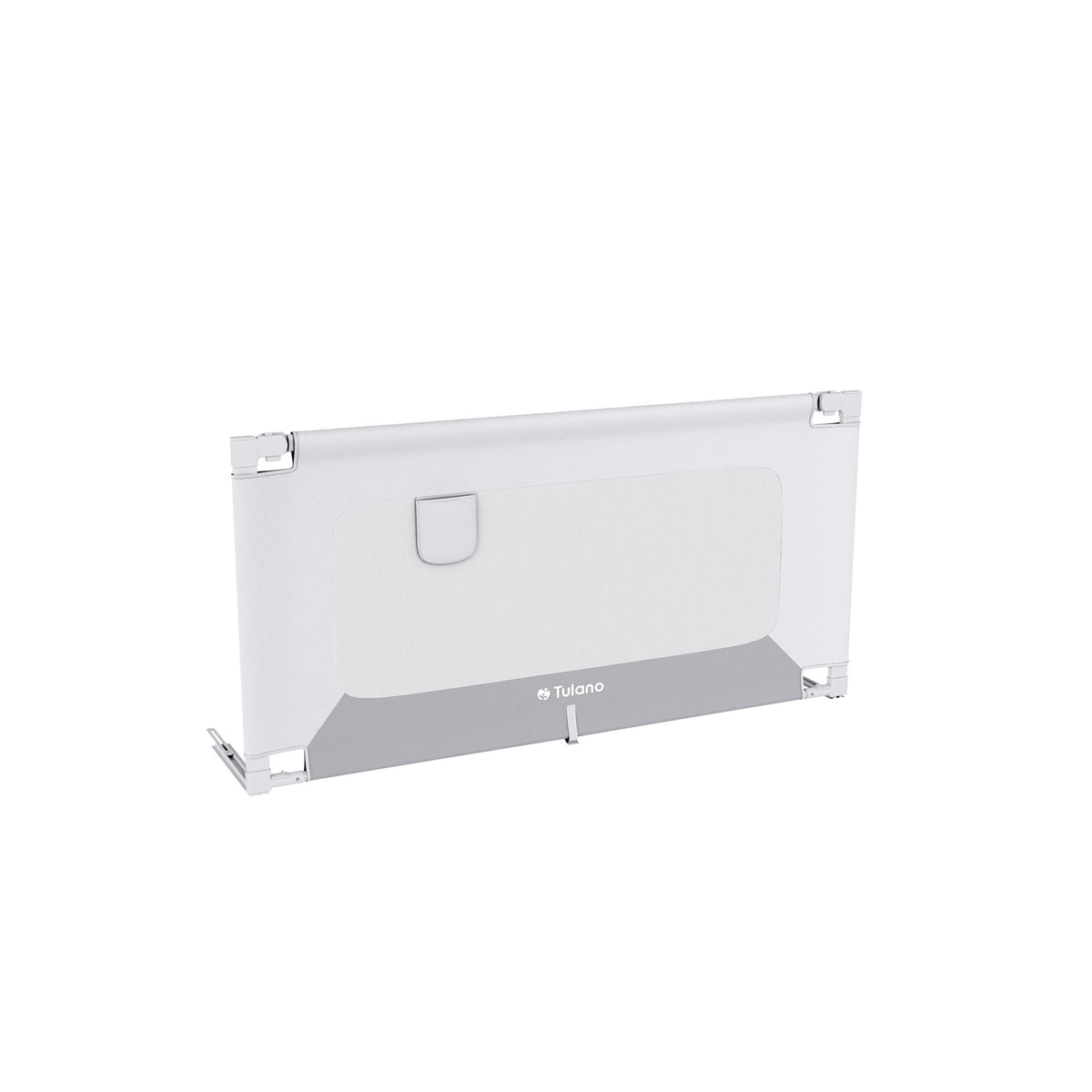 Barierka ochronna do łóżka 140 cm Tulano Cover 44 White-Grey