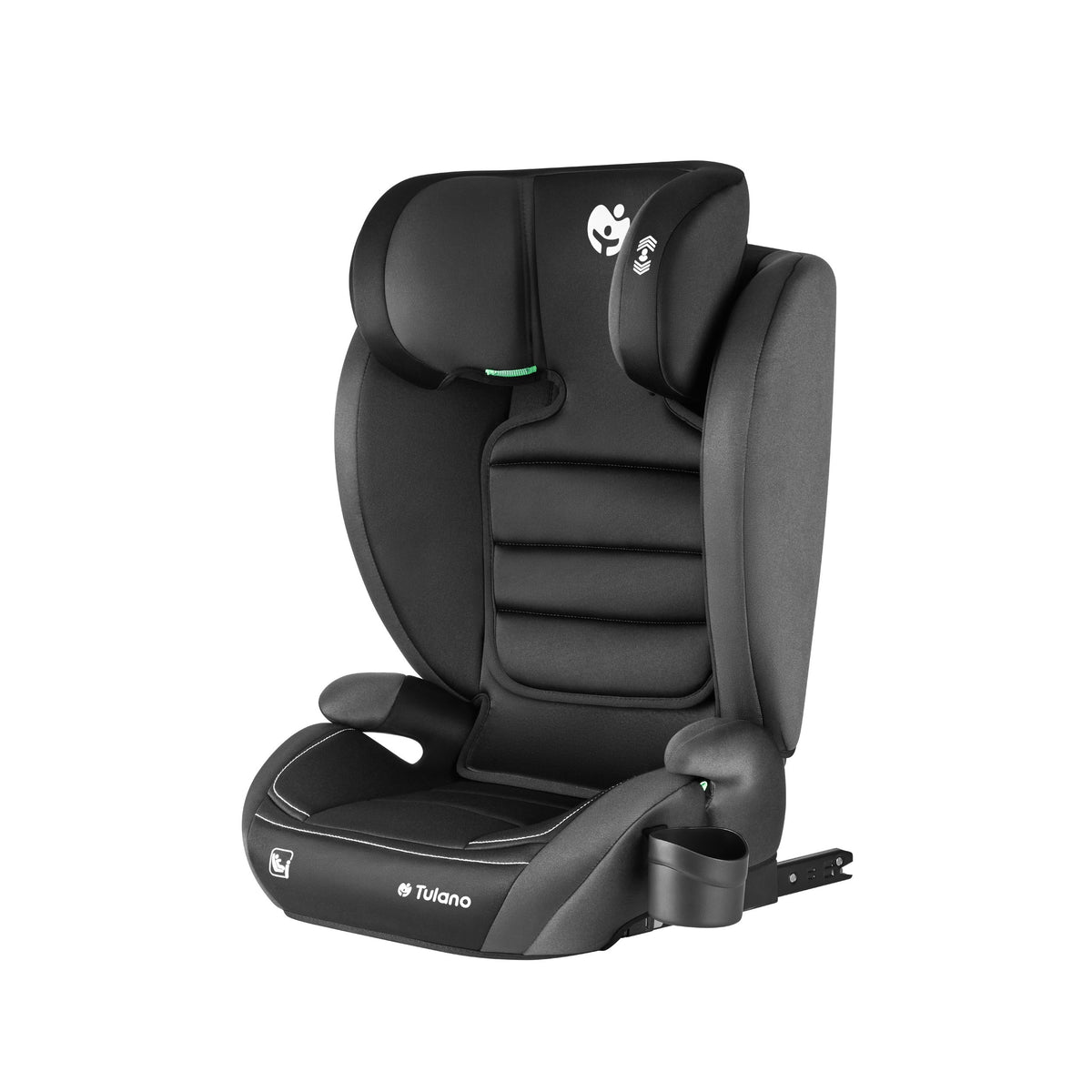 Fotelik samochodowy Tulano Joy 25 Black-Grey 100-150cm I-size