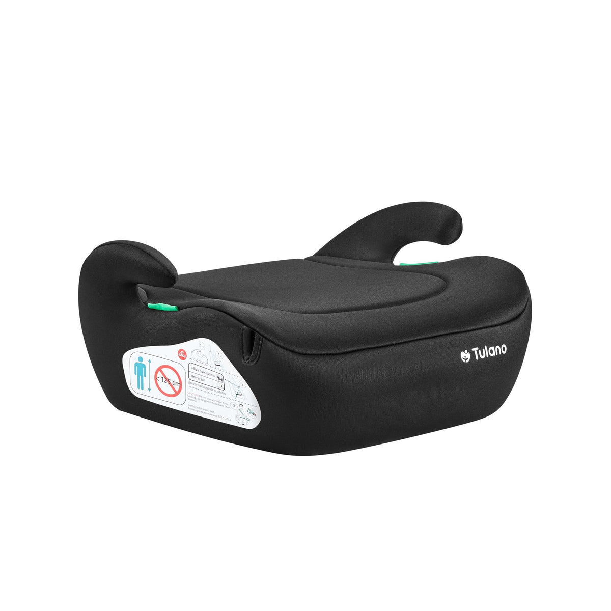 OUTLET Fotelik samochodowy podstawka Tulano Cabby 20 Black 125-150cm I-Size