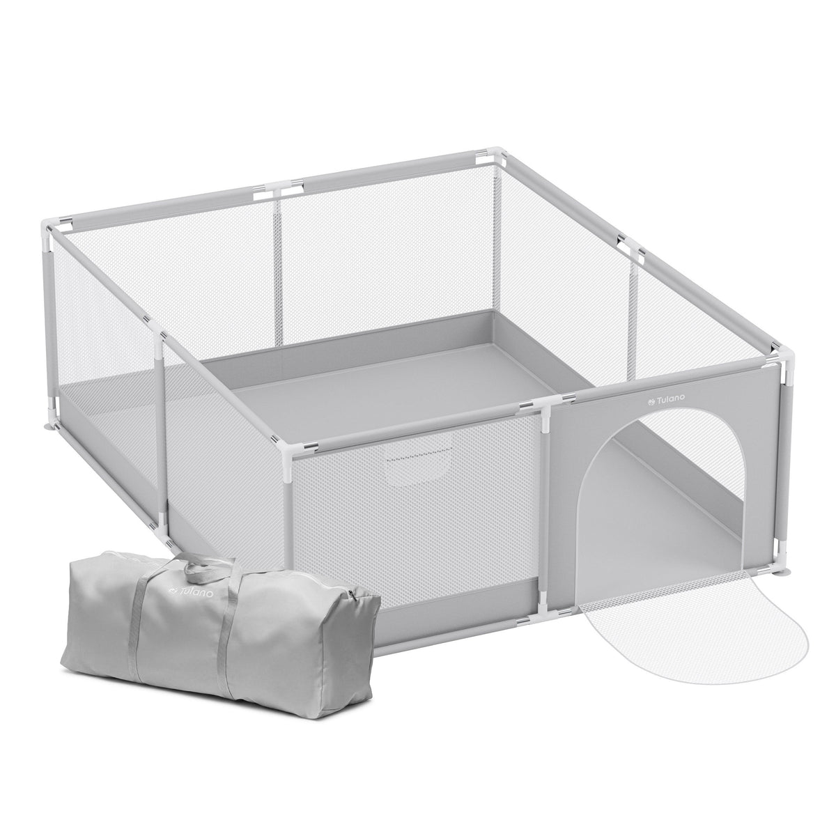 OUTLET Kojec dziecięcy TULANO Cozy 25 Grey - 150 cm