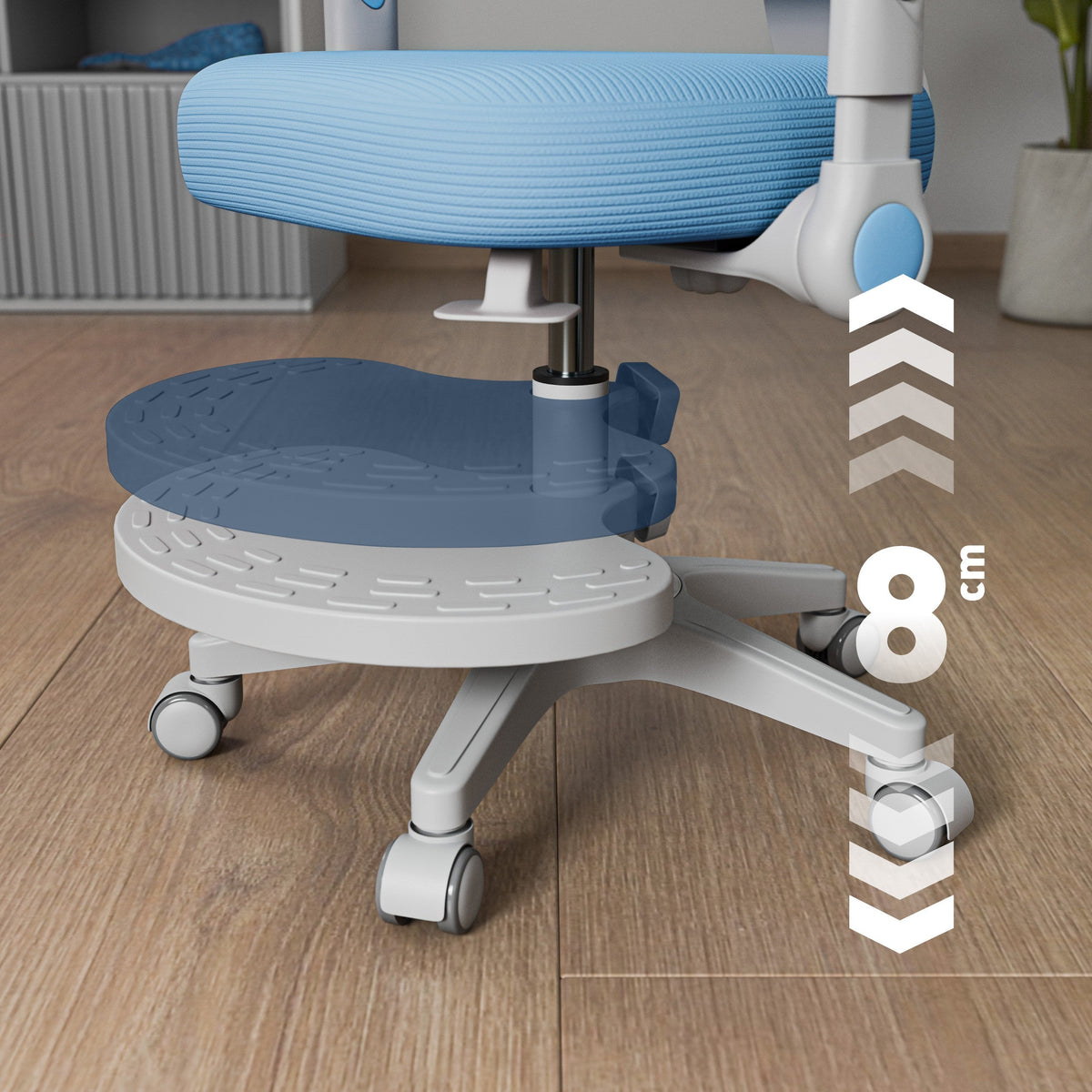 OUTLET Fotel regulowany dla dziecka Mark Adler Junior 5.0 Blue