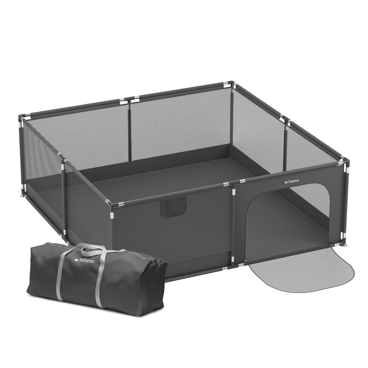 Kojec dziecięcy Tulano Cozy 28 Graphite - 200 cm