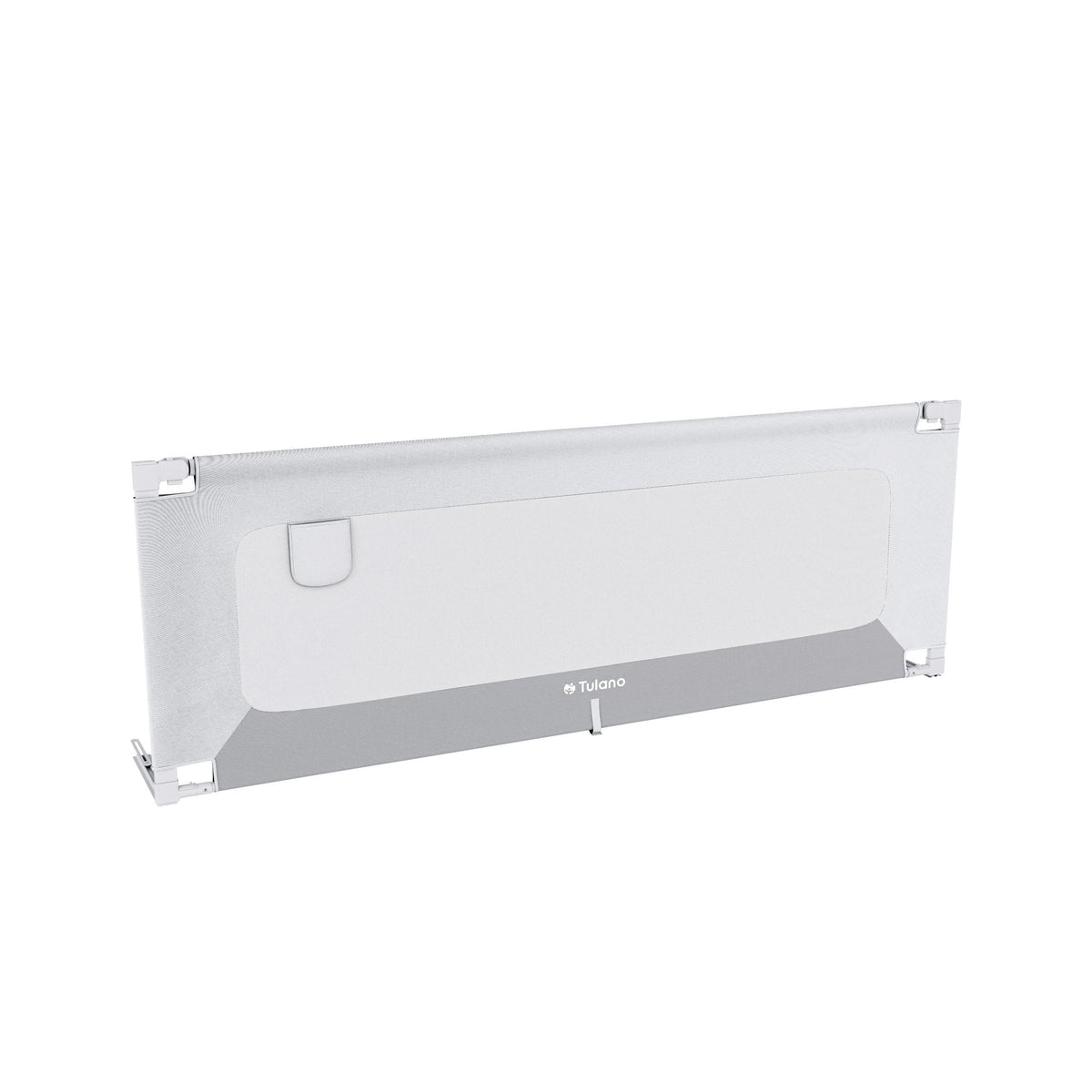 OUTLET Barierka ochronna na łóżko 200 cm Tulano Cover 40 White-Grey
