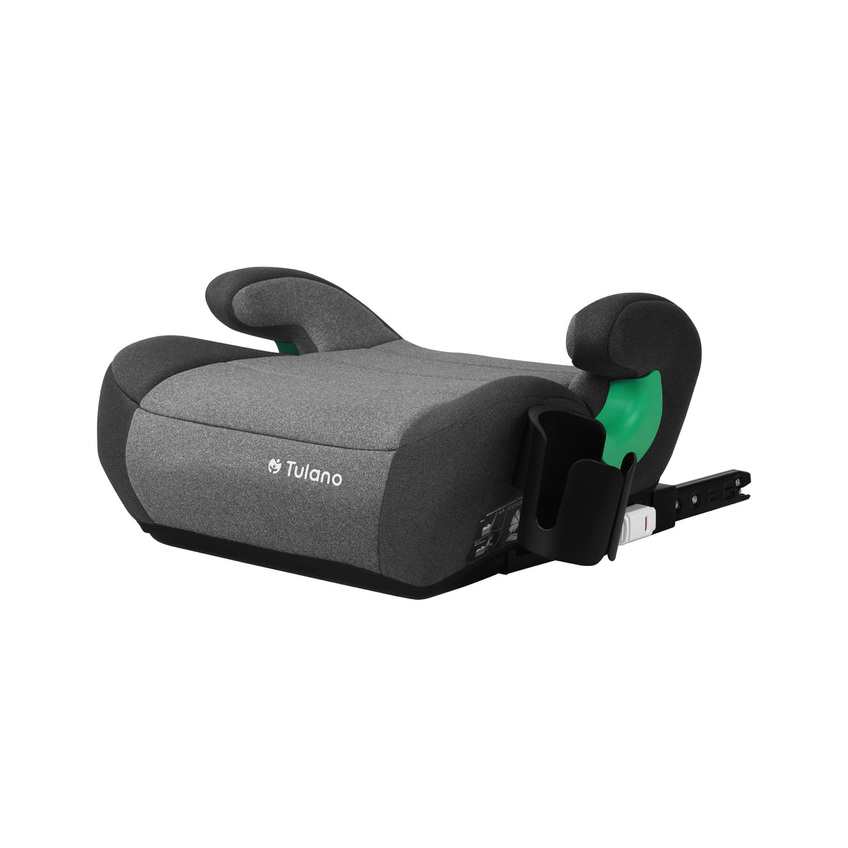 Fotelik samochodowy podstawka Tulano Cabby 35 Grey ISOFIX 125-150cm I-Size