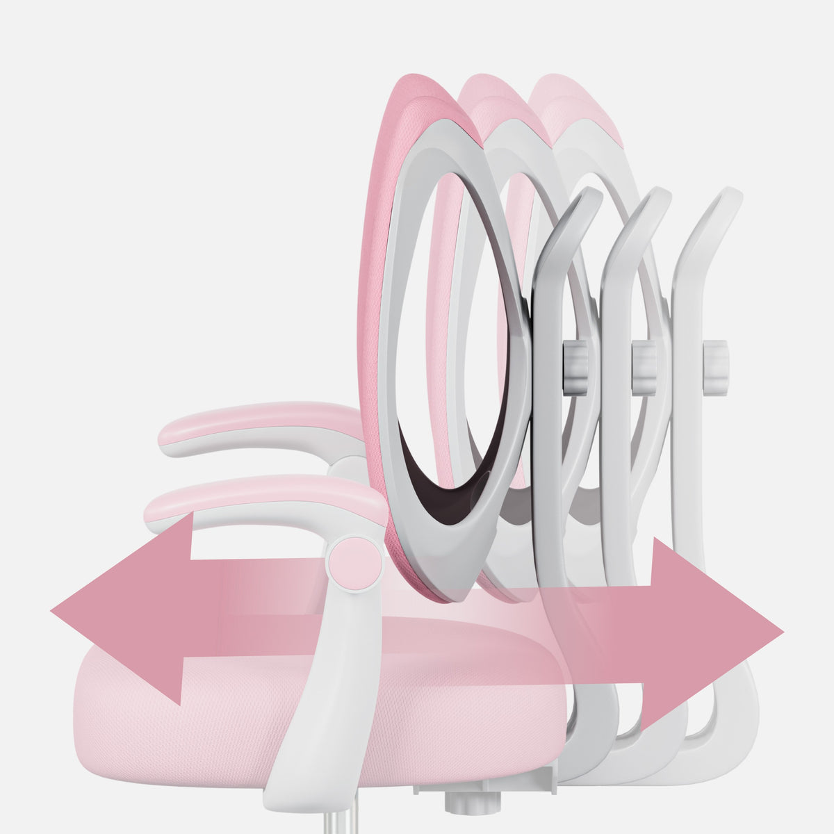 Ergonomiczny fotel dla dzieci Mark Adler Junior 4.6 Pink