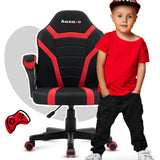 Fotel Gamingowy dla dziecka HUZARO RANGER 1.0 Red Mesh
