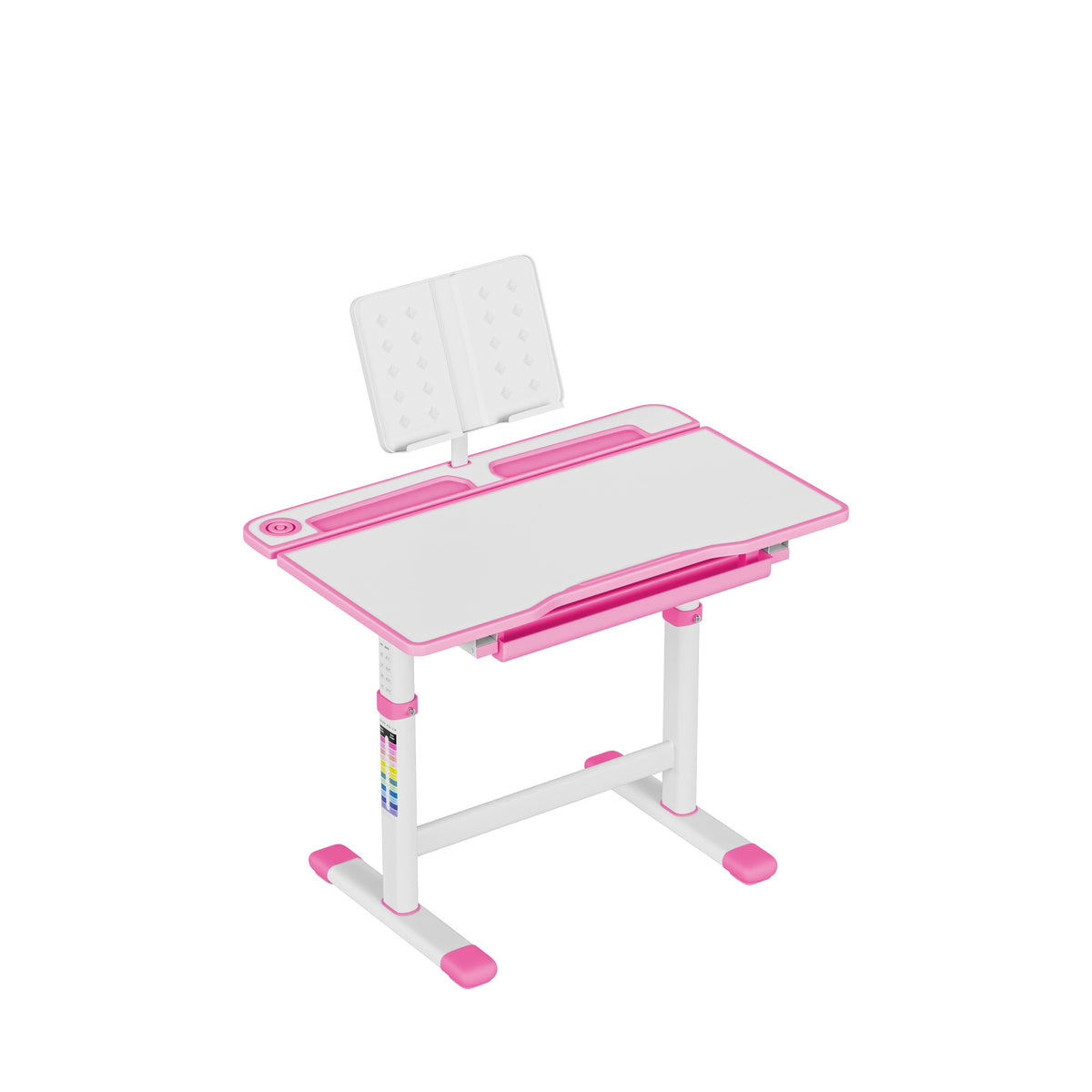 Ergonomiczne biurko dla dziecka Mark Adler Study 3.0 Pink 66 cm