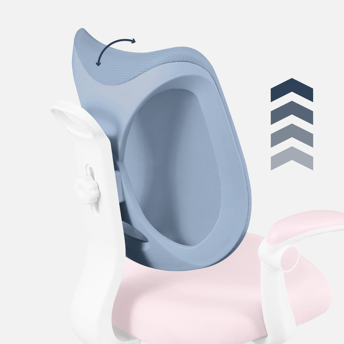 Ergonomiczny fotel dla dzieci Mark Adler Junior 4.6 Pink
