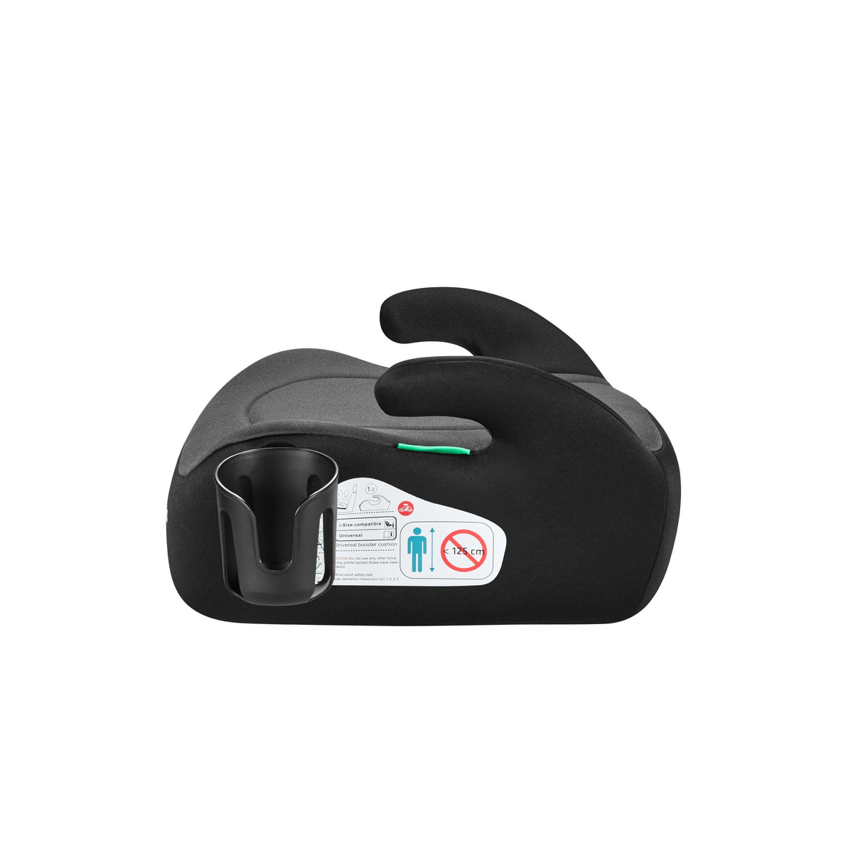 OUTLET Fotelik samochodowy podstawka Tulano Cabby 20 Grey 125-150cm I-Size