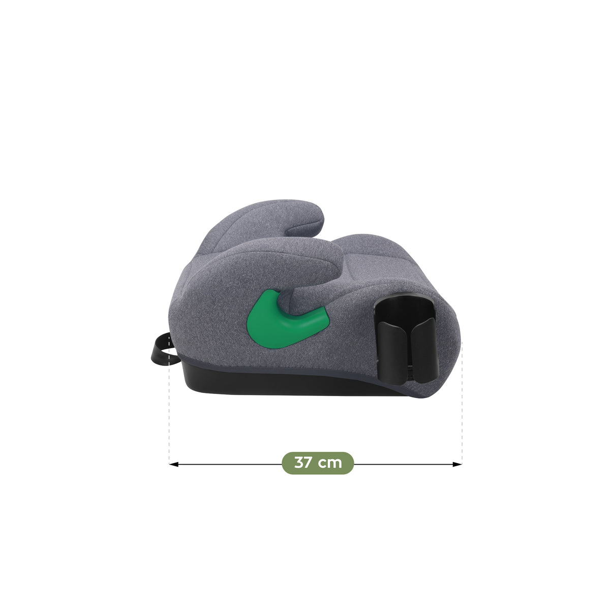 Fotelik samochodowy podstawka Tulano Cabby 25 Grey 125 -150cm I-Size