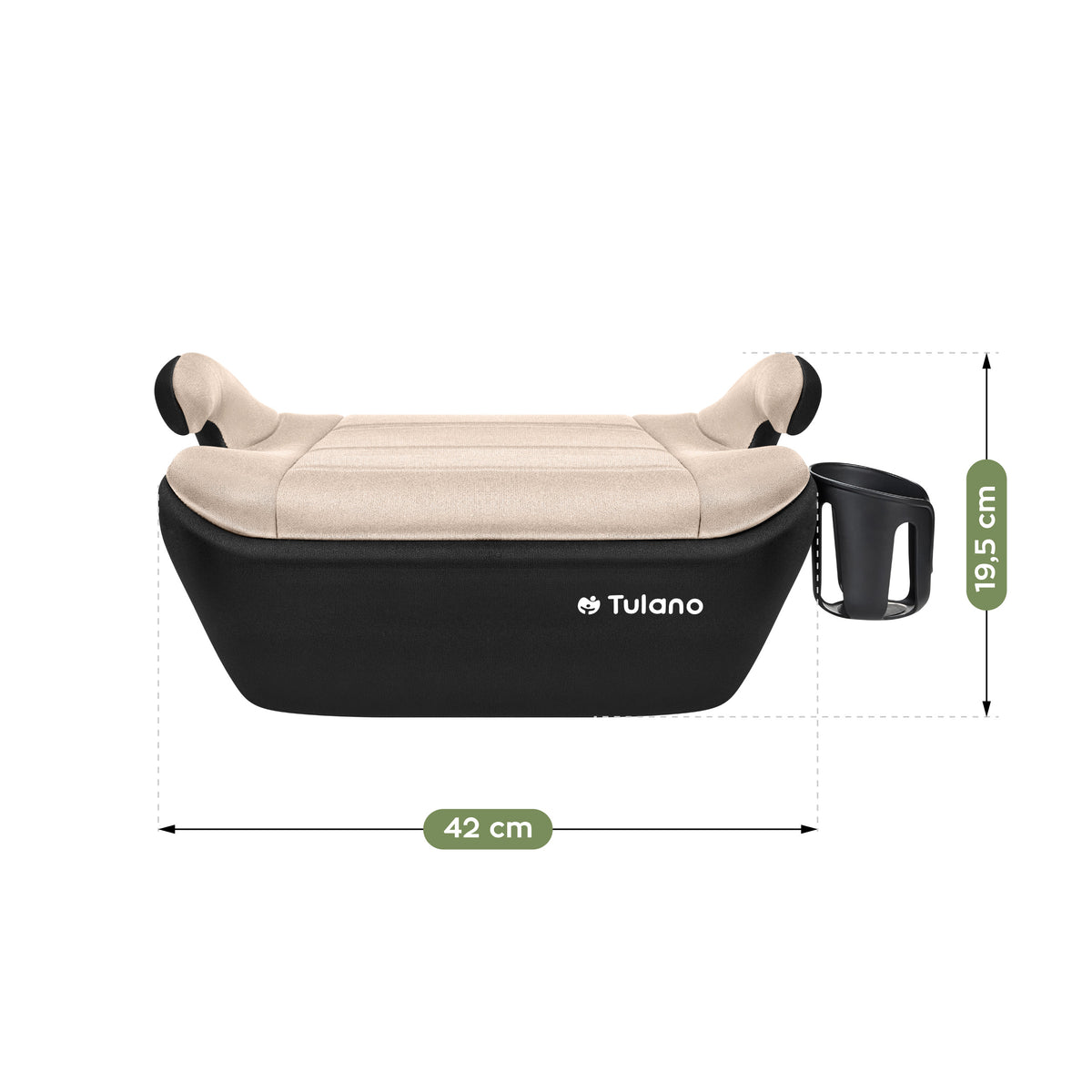 Fotelik samochodowy podstawka Tulano Cabby 30 Beige-Black
