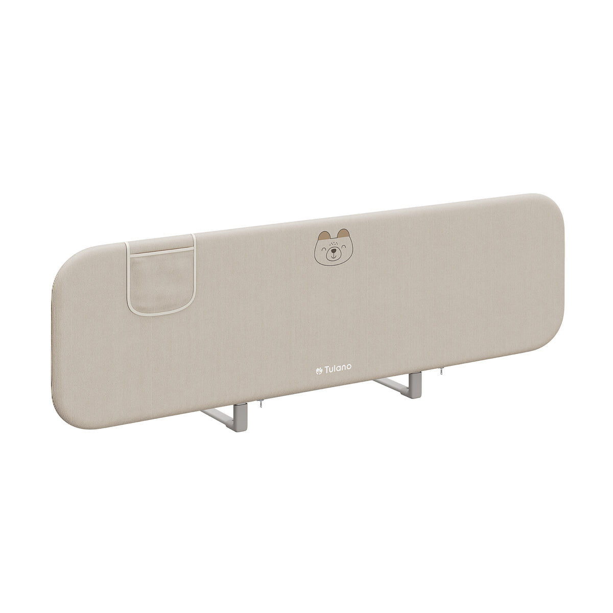Barierka do łóżka dla dzieci 150 cm Tulano Cover 55 Beige