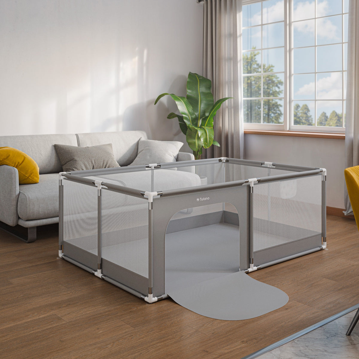 OUTLET Kojec dziecięcy Tulano Cozy 22 Grey - 180 cm