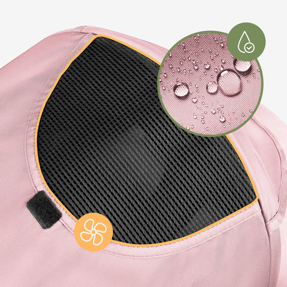 Wózek spacerowy Tulano Davos 35 Pink