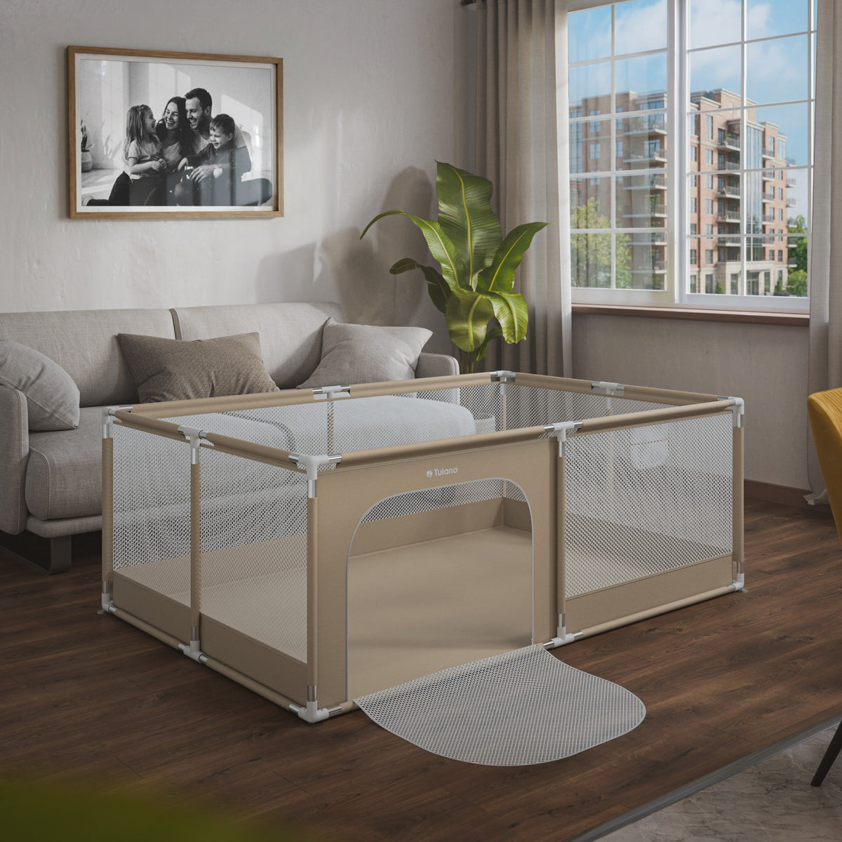 OUTLET Kojec dziecięcy Tulano Cozy 22 Beige - 180 cm