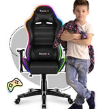 Fotel Gamingowy dla dziecka HUZARO RANGER 6.0 RGB Mesh