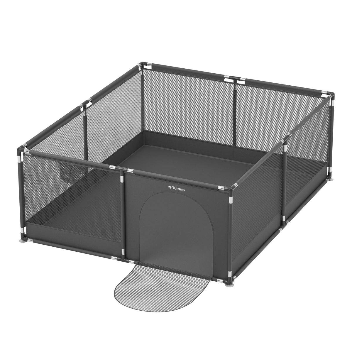 Kojec dziecięcy Tulano Cozy 25 Graphite - 150 cm