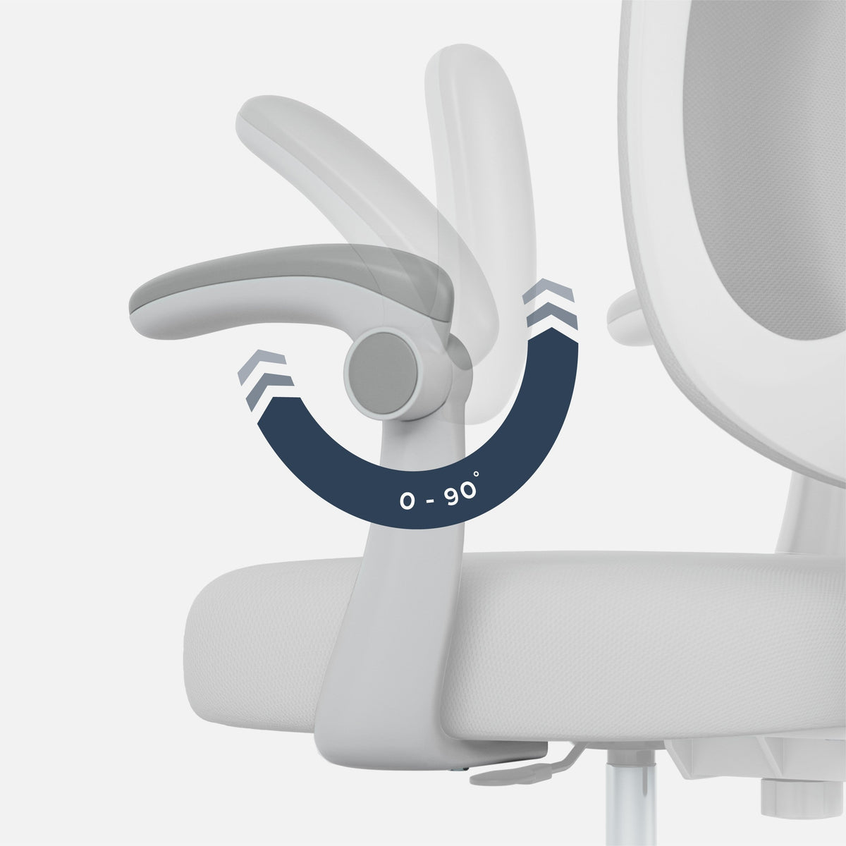 OUTLET Ergonomiczny fotel dla dzieci Mark Adler Junior 4.6 Grey