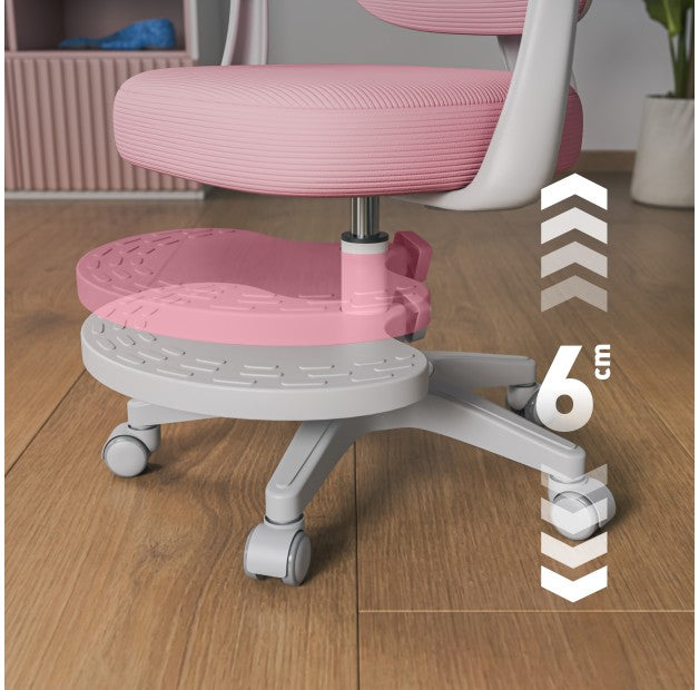 Fotel ergonomiczny dla dzieci Mark Adler Junior 4.4 Pink
