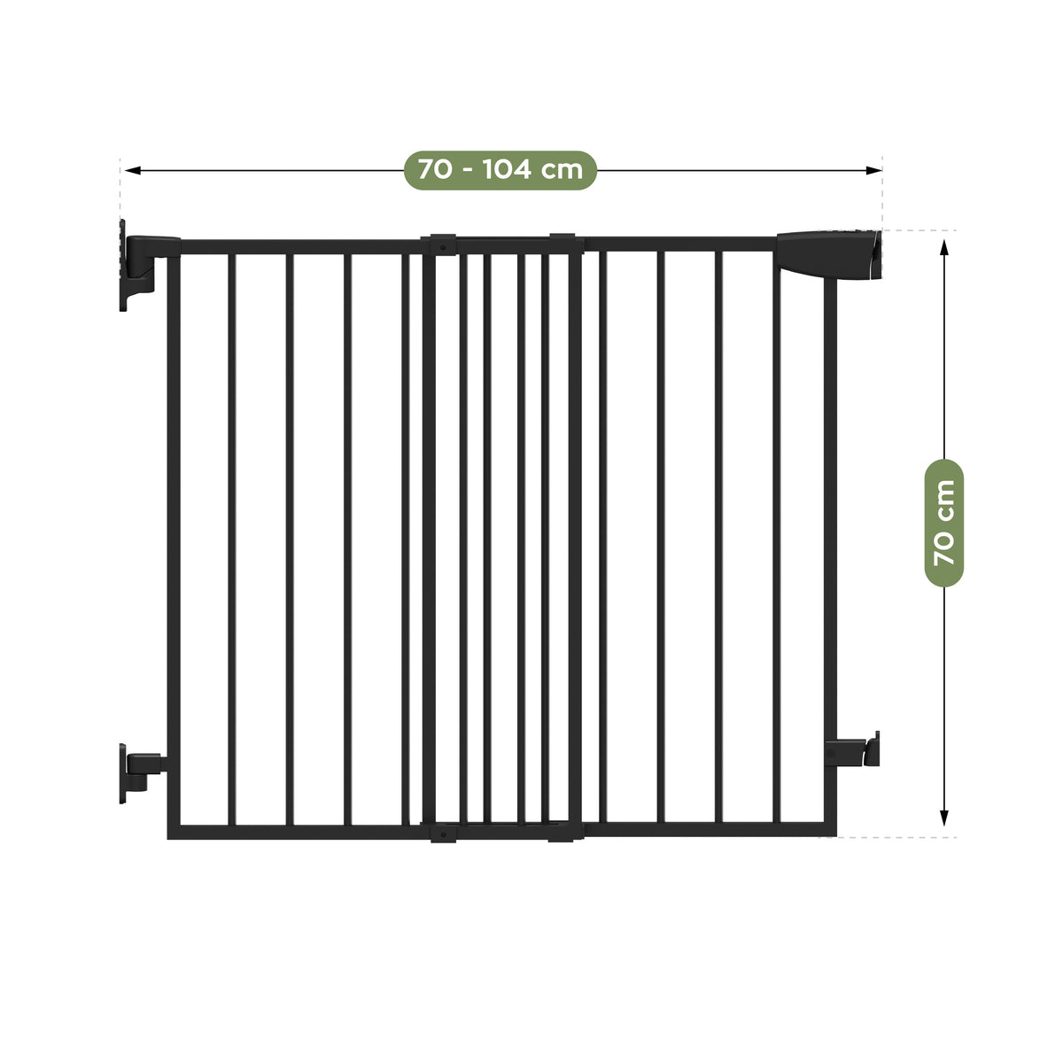 Barierka na schody Tulano Guardian 1.0 Black