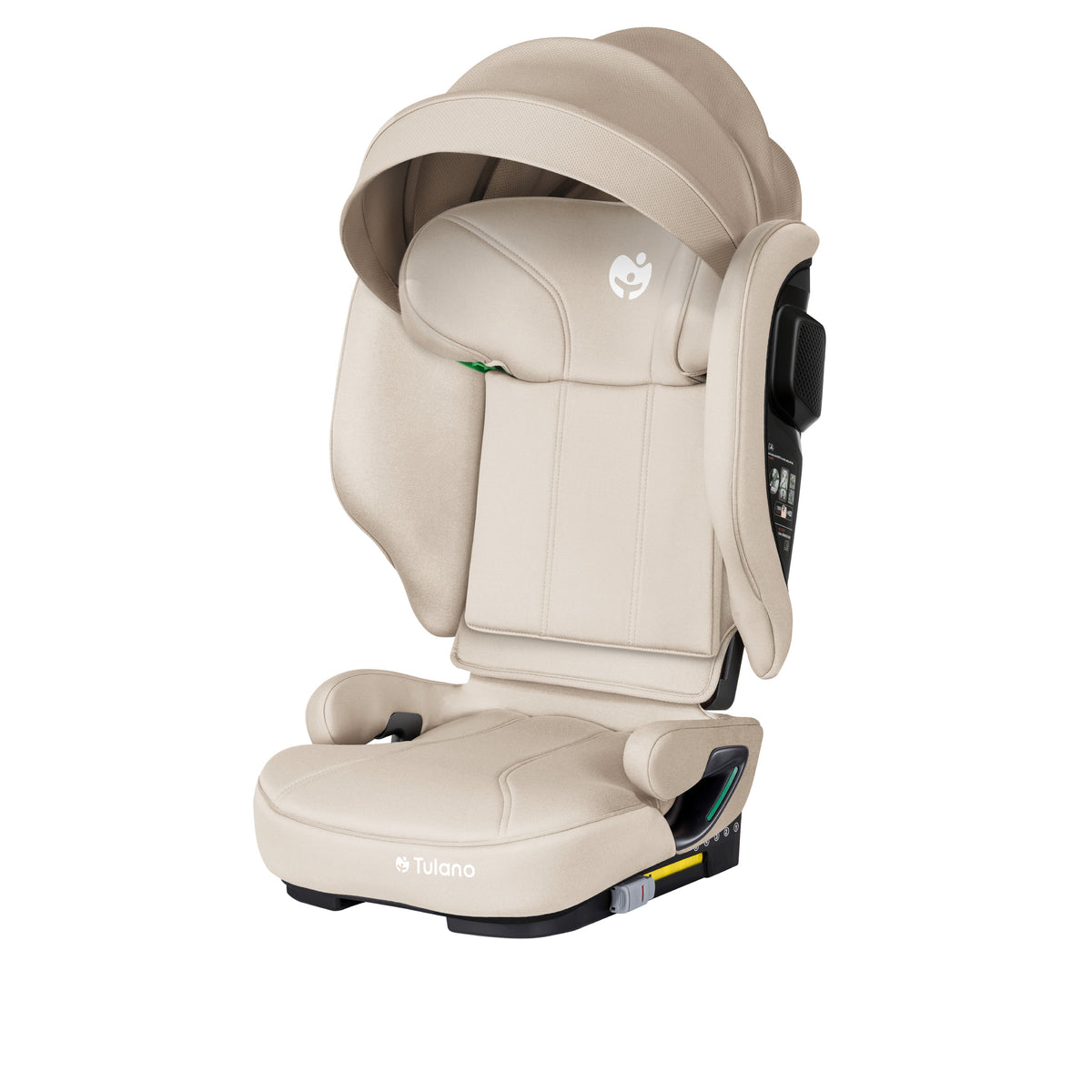 Fotelik samochodowy dla dzieci 100 - 150 cm Tulano Joy 55 Beige I-Size