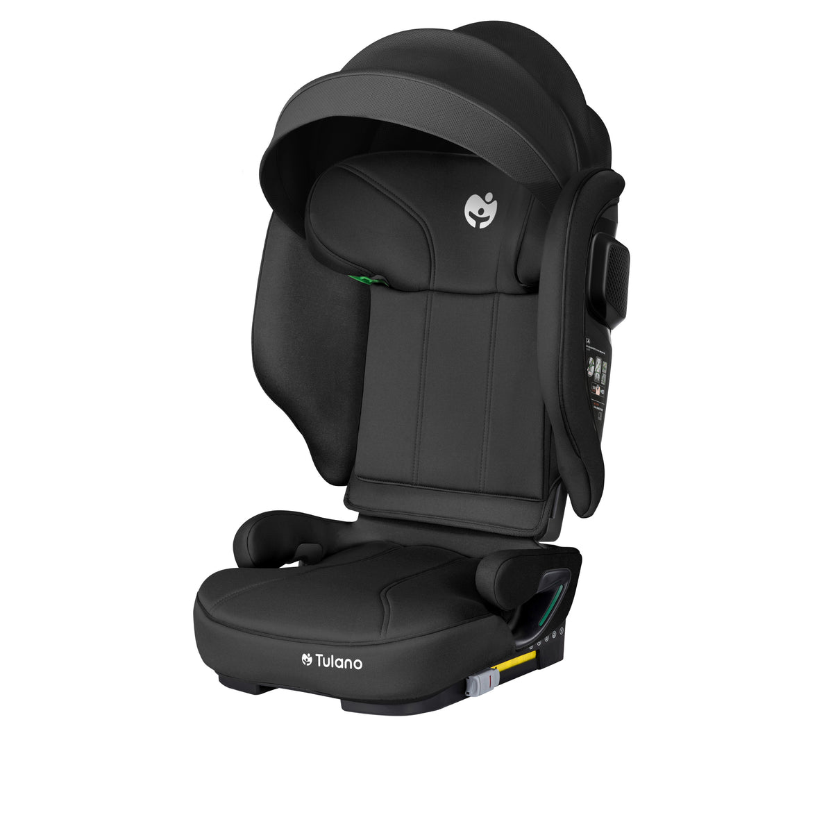 Fotelik samochodowy dla dzieci 100 - 150 cm Tulano Joy 55 Black I-Size