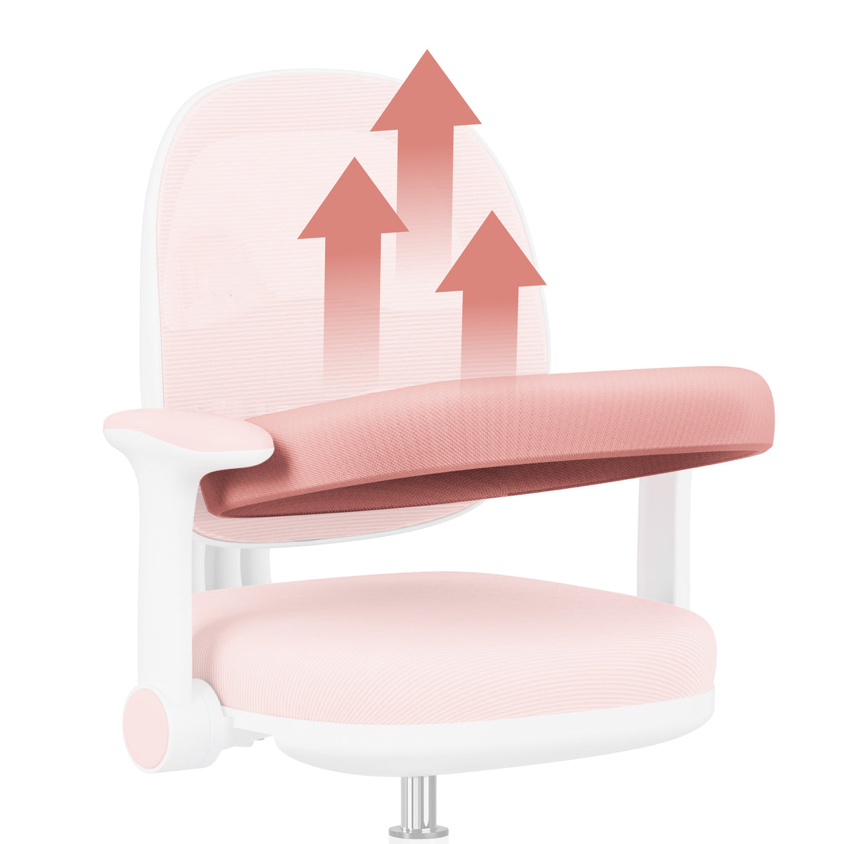 Ergonomiczny fotel do biurka dla dziecka Mark Adler Junior 3.6 Pink