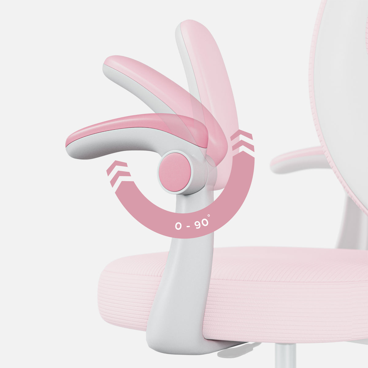 Fotel obrotowy dla dzieci Mark Adler Junior 3.1 Pink