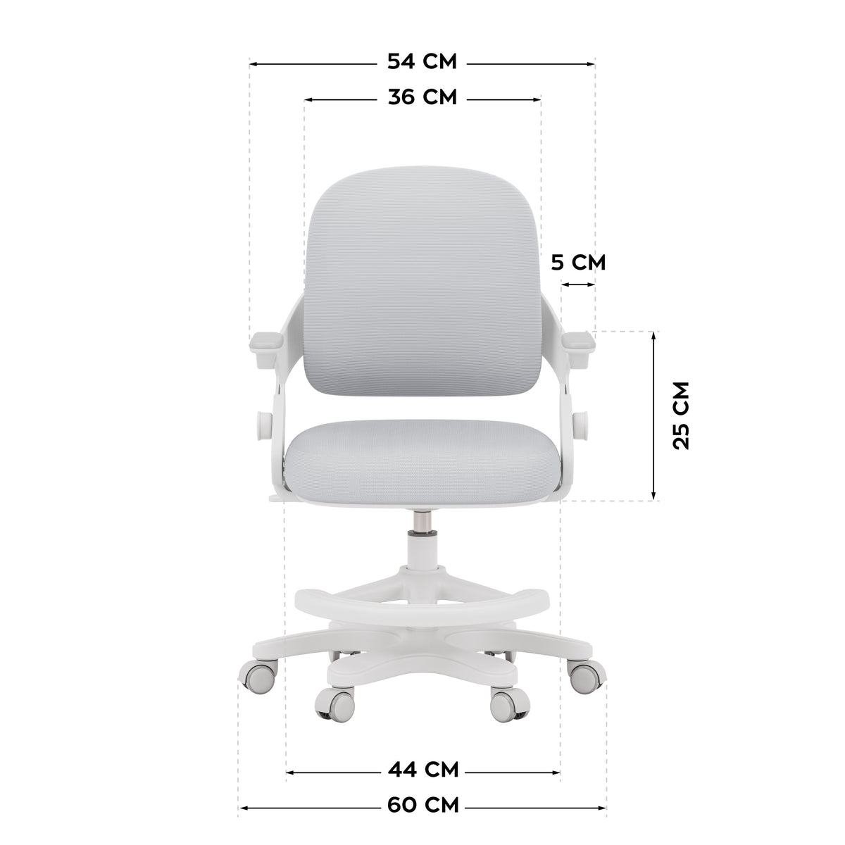 Fotel do biurka dla dziecka Mark Adler Junior 4.3 Grey