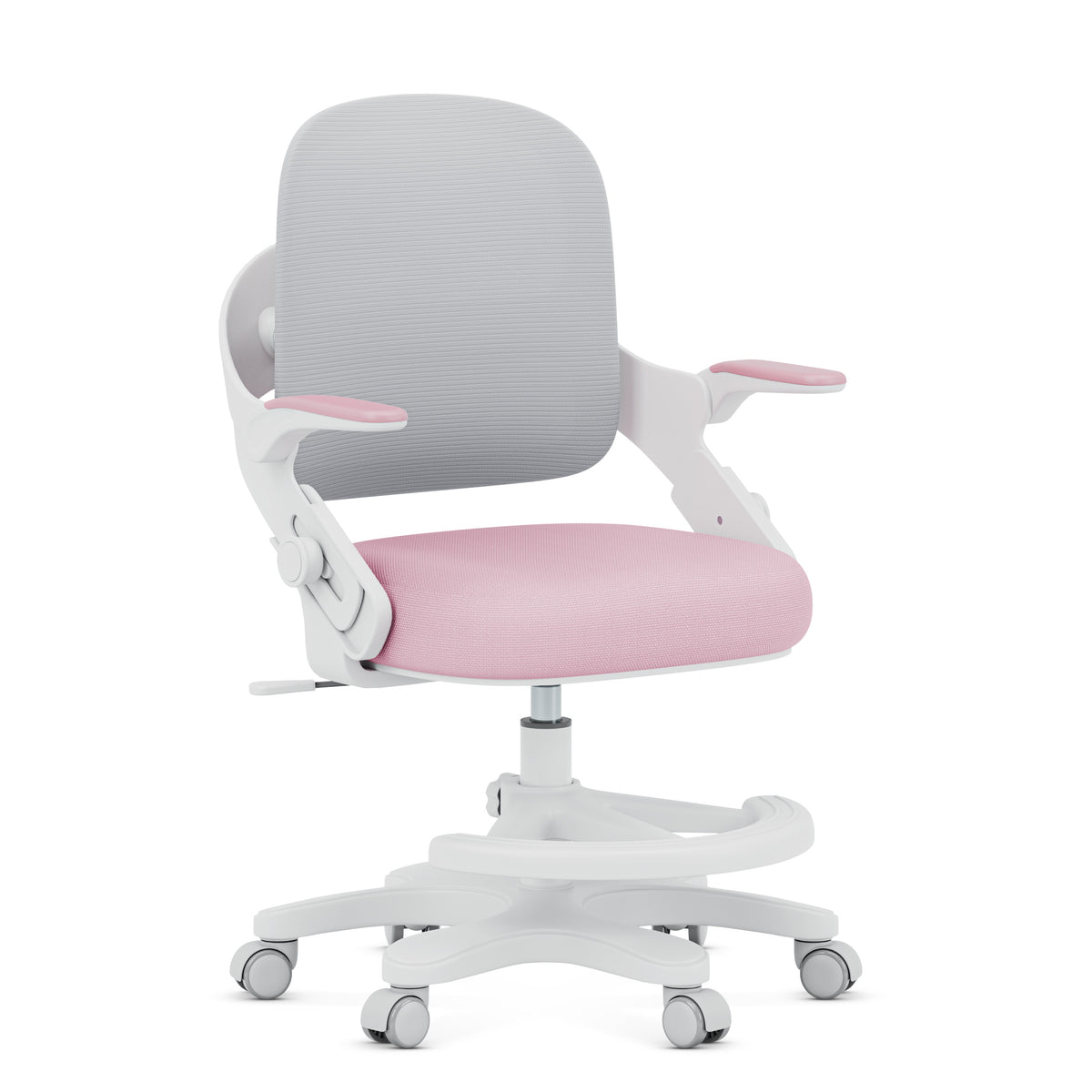 OUTLET Fotel do biurka dla dziecka Mark Adler Junior 4.3 Pink-grey