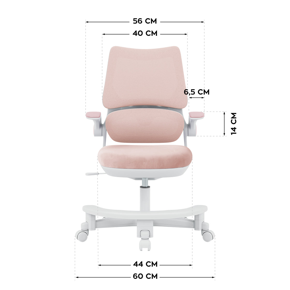 Fotel do biurka dla dziecka Mark Adler Junior 5.7 Pink