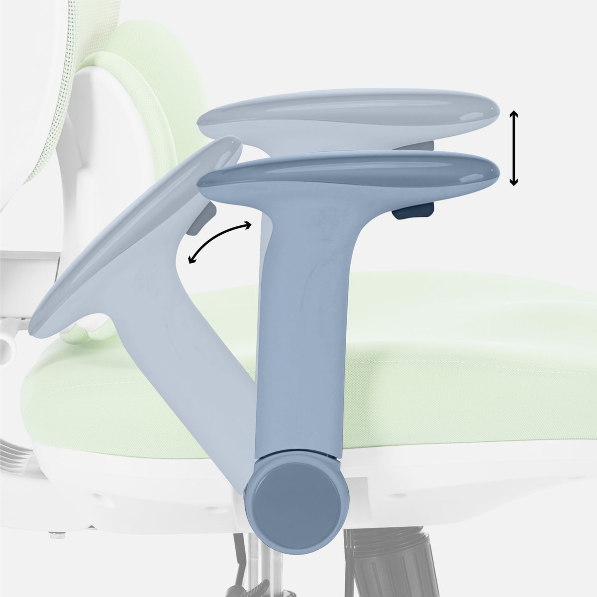Ergonomiczny fotel dla dzieci Mark Adler Junior 6.3 Green