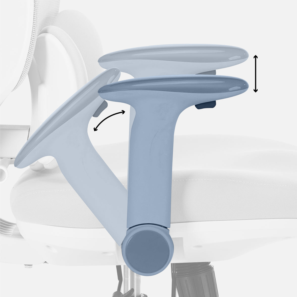 Ergonomiczny fotel dla dzieci Mark Adler Junior 6.3 Grey