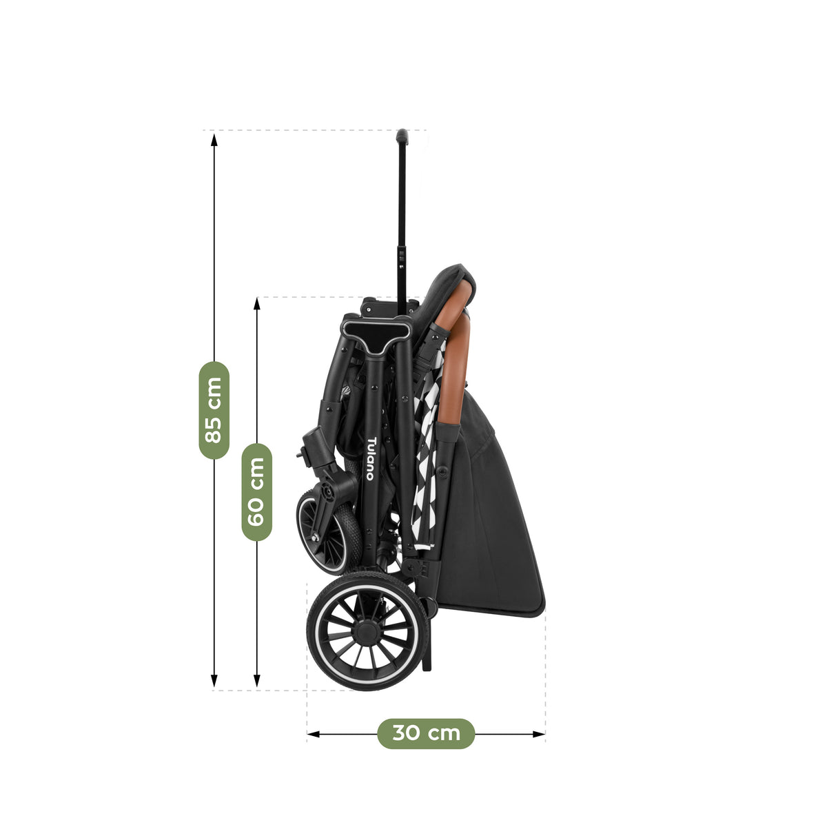 Wózek spacerowy Tulano Lagos 35 Black