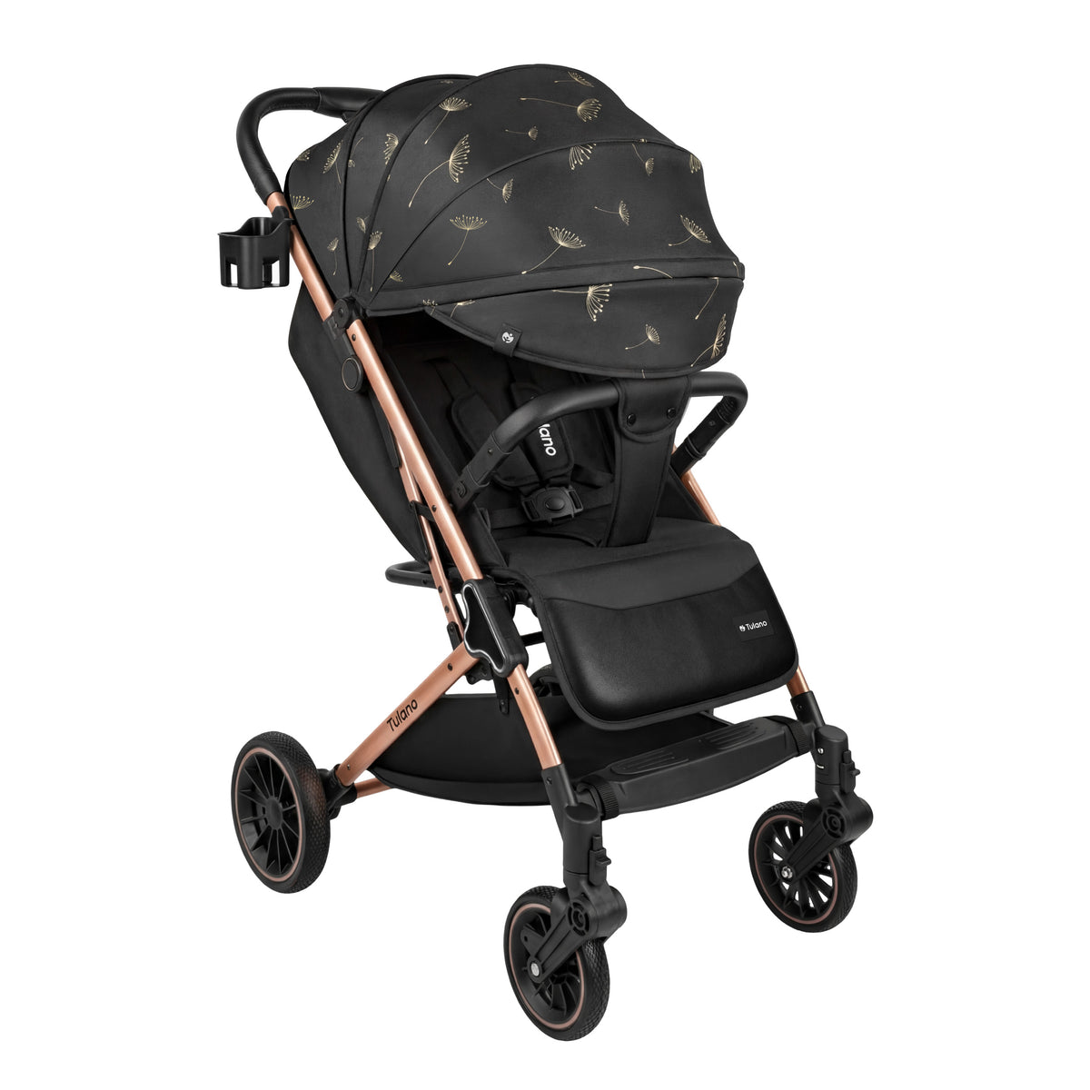Wózek spacerowy Tulano Lagos 35 Black Gold