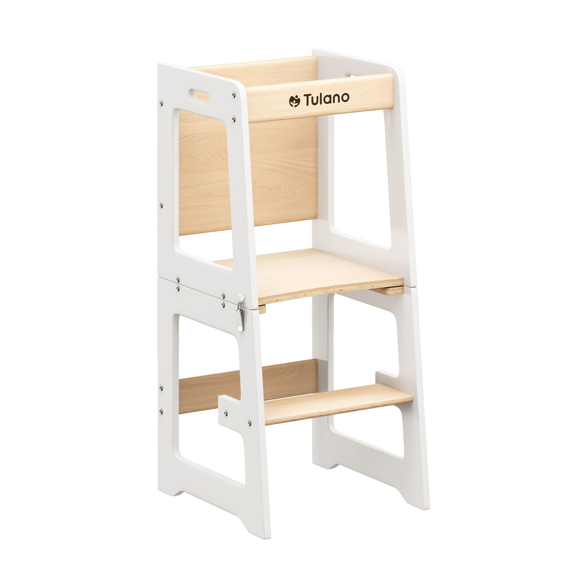 Pomocnik kuchenny dla dzieci 3w1 Tulano Mooby 35 White-Natural