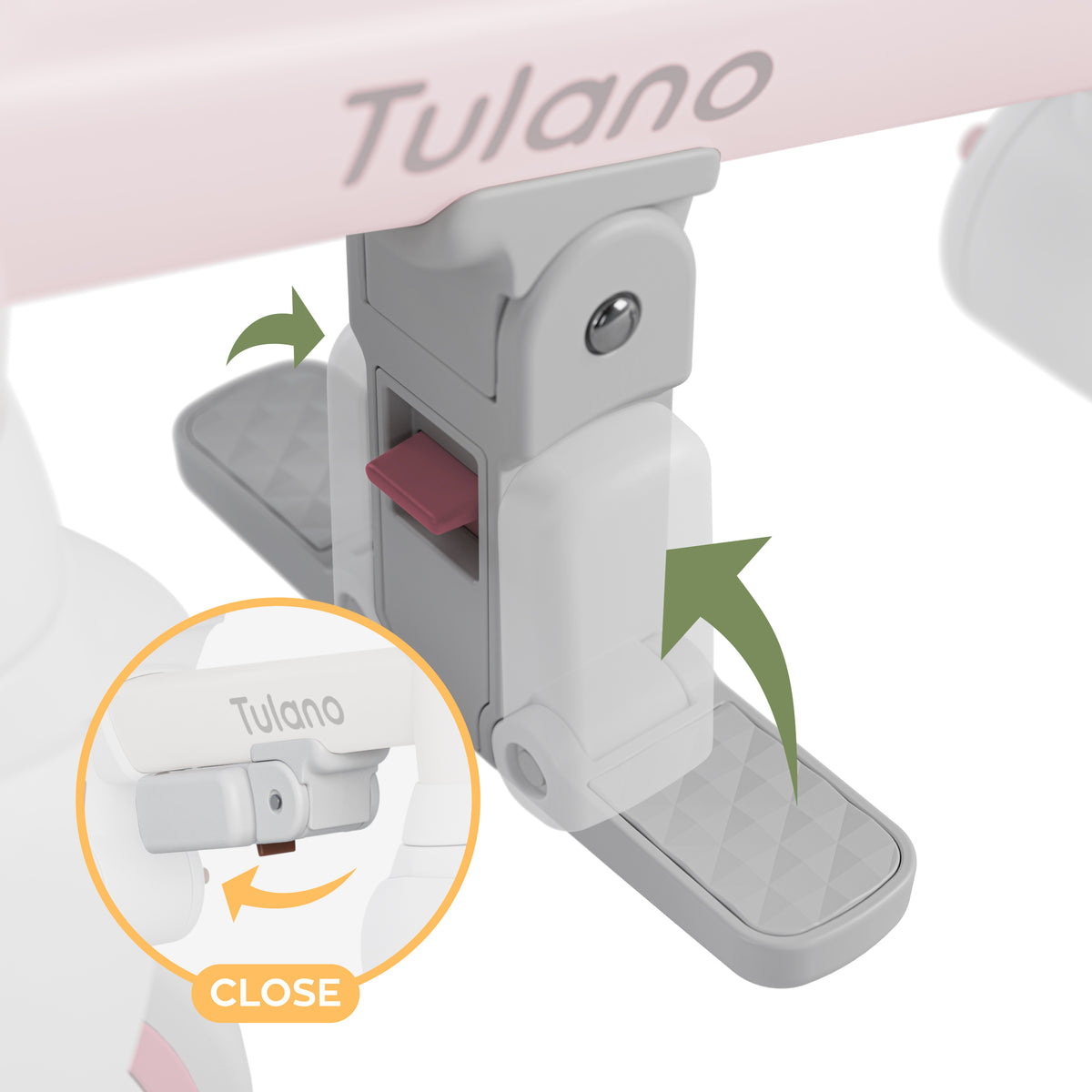 Rowerek trójkołowy Tulano 4w1 Noah 35 Pink