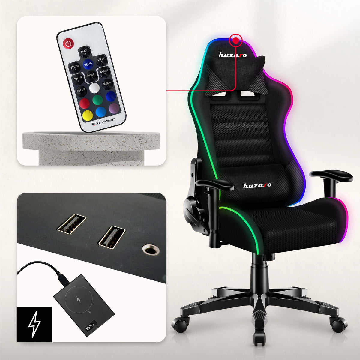 Ledy RGB sterowane pilotem