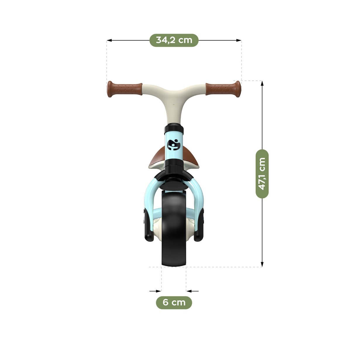 Rowerek biegowy Tulano Scout 15 Blue