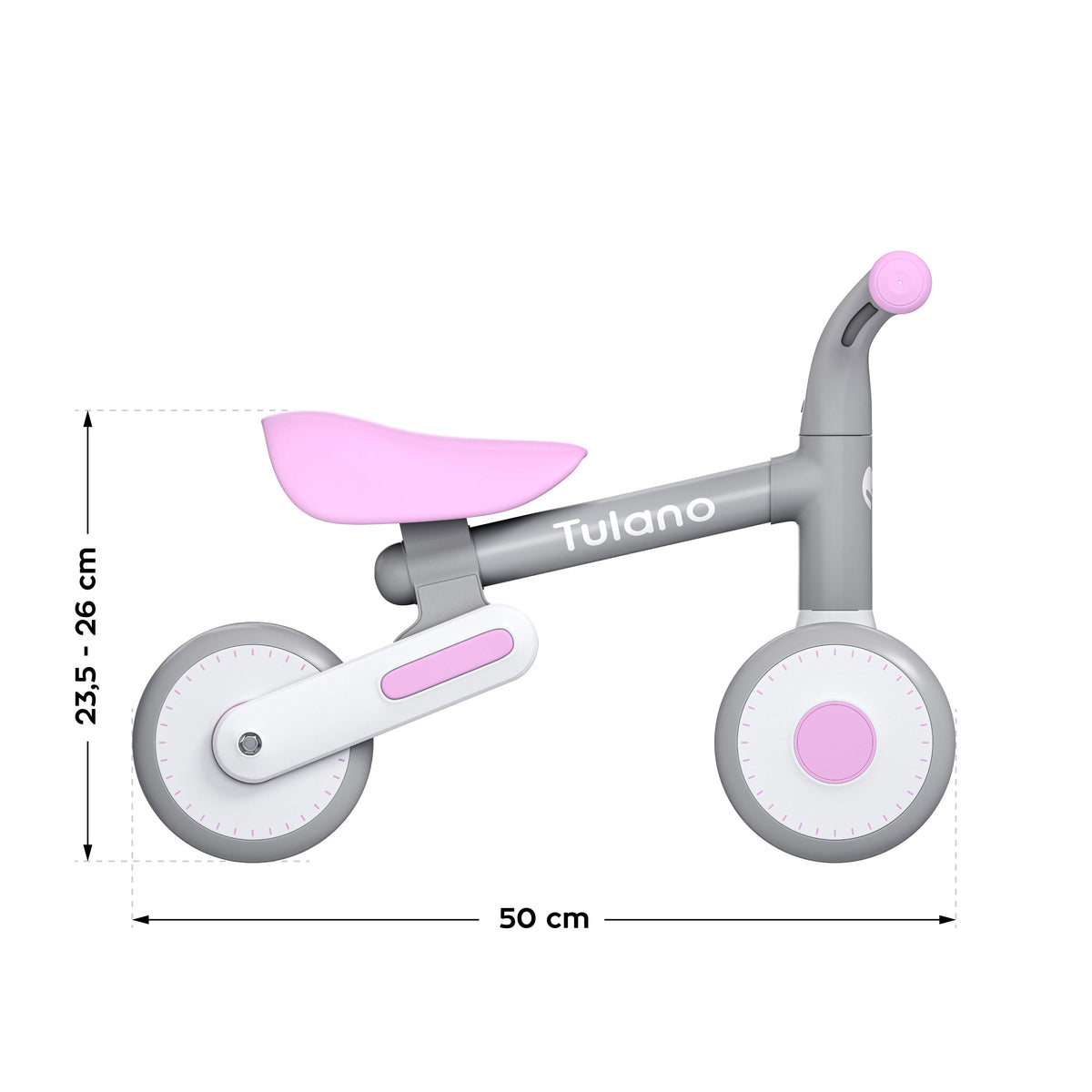Rowerek biegowy TULANO Scout 20 Pink