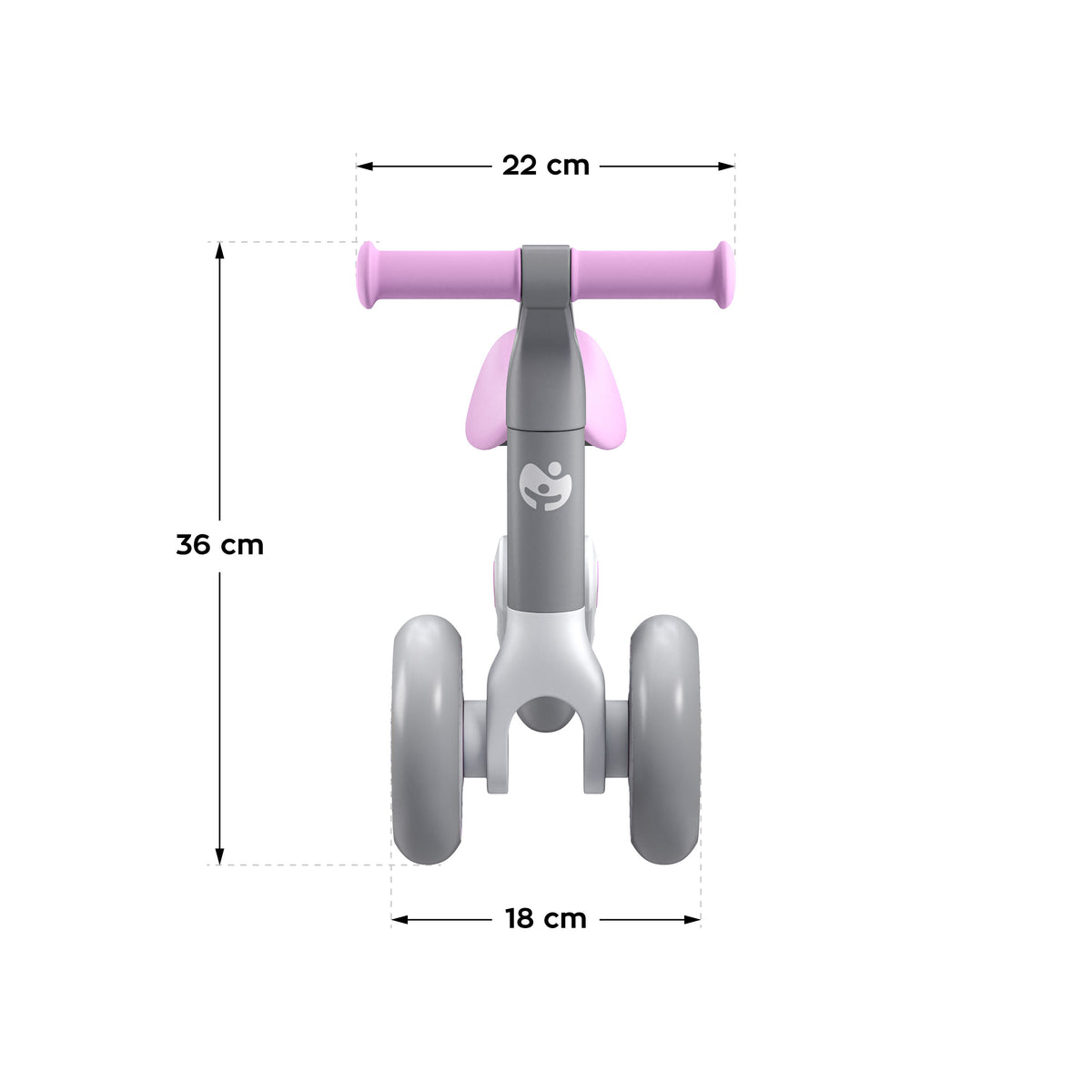 Rowerek biegowy TULANO Scout 20 Pink
