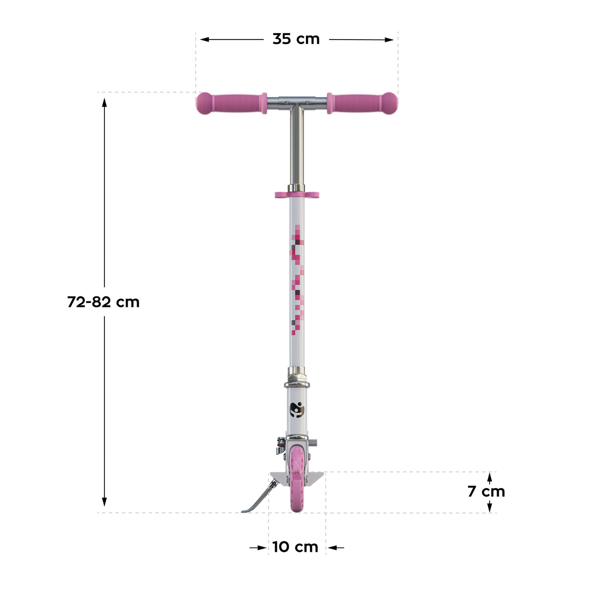 Hulajnoga dla dzieci Tulano Zigzag 35 Pink