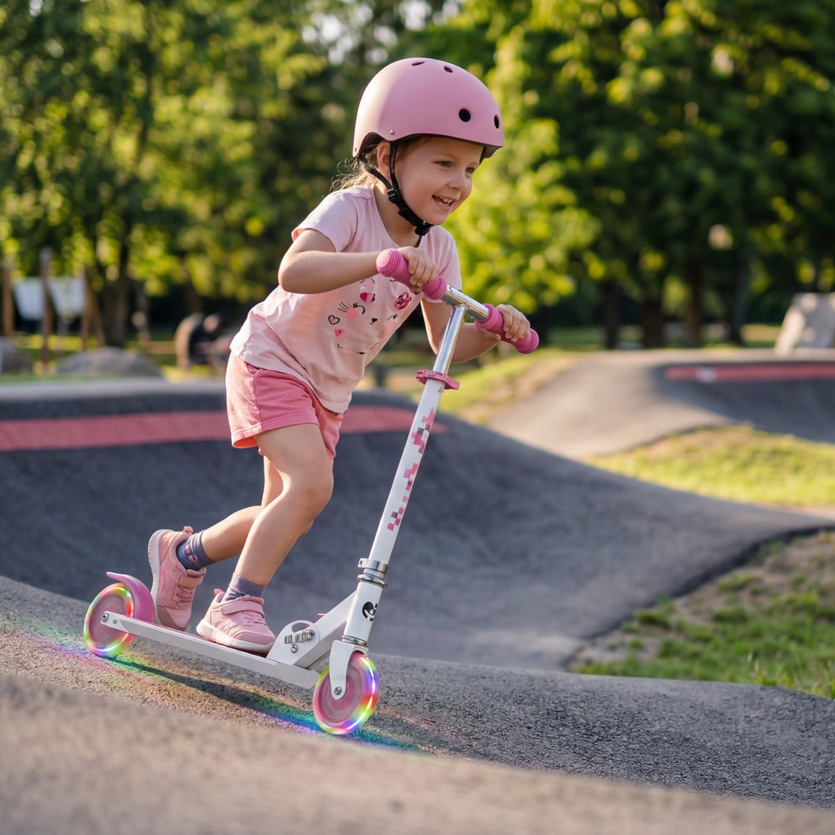 Hulajnoga dla dzieci Tulano Zigzag 35 Pink