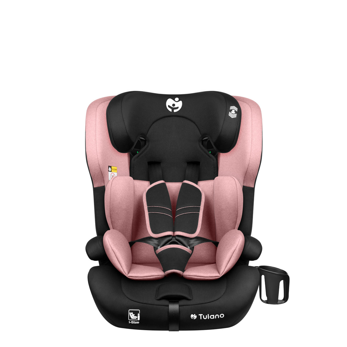 Fotelik samochodowy Tulano 76-150 cm Zooma 45 Pink I-Size